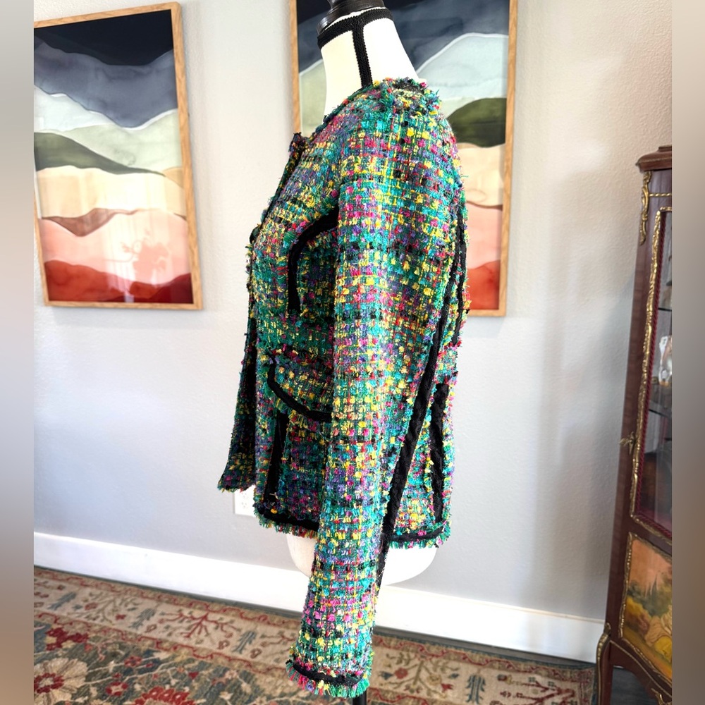 Berek Multicolor Tweed Jacket - Picture 4 of 10